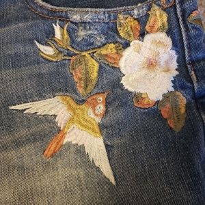 American Eagle hi rise festival short